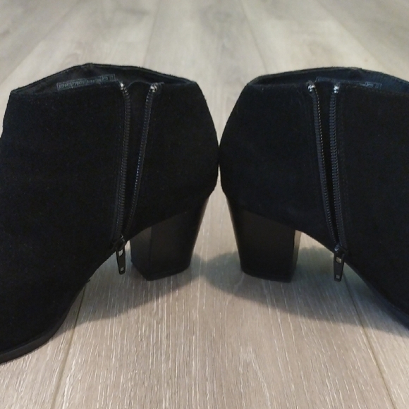 Black Suede Ankle Boots - Picture 8 of 13